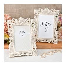 Ivory Table Number Frames 15 Set Size 4 X 6 Gold Leaf Ornate Picture Frame Wedding Favors Part Wedding Picture Frames Wedding Frames Wedding Table Setup