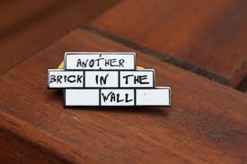 Pink Floyd Another Brick In The Wall Part 2 Meaning Another Brick In The Wall Enamel Pin Pink Floyd Etsy Enamel Pins Brick In The Wall Pink Floyd