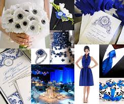 Black And Blue Wedding Colors Mia S Bridal Tailoring Summer 2012 Wedding Color Palettes Royal Blue Wedding Wedding Colors Wedding Classic