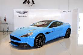 Baby Blue Aston Martin Vanquish Aston Martin Vanquish Aston Martin Aston