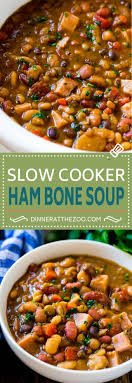 Slow Cooker Ham Bone Soup Ham And Bean Soup Ham Bone And Bean Soup Ham Soup Leftover Ham Re Soup Recipes Slow Cooker Ham Soup Recipes Ham And Bean Soup