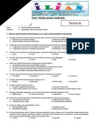 Baiklah, mari kita langsung saja simak uraian. Soal Tematik Kelas 6 Sd Tema 6 Subtema 1 Lingkungan Sehat Masyarakat Sehat Dan Kunci Jawaban Pdf Pdf