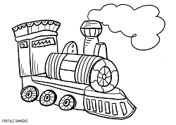 Disegni Di Treni Da Colorare 1 Disegni Di Macchine Da Stampare E Colorare Gratis Portale Bambini Train Coloriage Coloring Disegni Disegni A Mano Colori