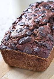 Healthy Chocolate Banana Bread Recipe Chocolate Banana Bread Guilt Free Dessert Healthy Chocolate Banana