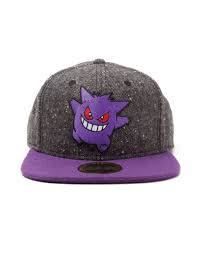 Keps Pokemon Gengar Snapback Cap Snapback Gengar