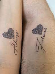 Check out our website at www.tattookohsamet.com and our facebook pag. Couple Tattoo Fingerprint Heart Tattoo Thumbprint Tattoo Heart Tattoo Fingerprint Heart Tattoos