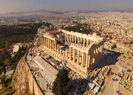 The acropolis of athens is an ancient citadel located on a rocky outcrop above the city of athens and contains the remains of several ancien. Acropolis Of Athens Greeking Me Greeking Me