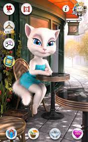 Also, you can feed different dishes so that it grows and grows up. Talking Angela For Android Apk Download