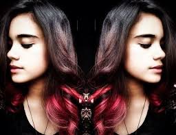 Tips editor saat panjang rambut tergolong 'nanggung'. Gambar Cara Mewarnai Rambut Ombre Sukagambarku