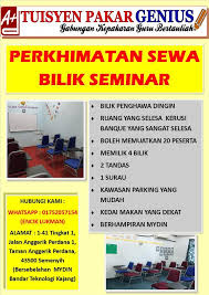 Bilik seminar puchong untuk disewa. Ruang Seminar Untuk Disewa