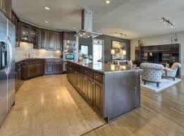 Transition From Tile To Wood Design Ideas Island With No Chairs Types Of Kitchen Flooring Elegant Kitchen Design Kitchen Flooring