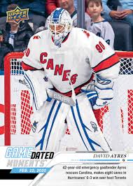 Check spelling or type a new query. David Ayres Gets Hockey Cards From Upper Deck Sports Collectors Digest