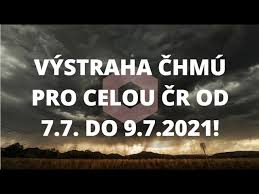 Velmi Silne Bourky V Cr Vystraha Chmu Meteoklub Youtube