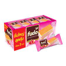 In a large mixing bowl, combine cream cheese and 3/4 cup sugar. Fudo Layer Cake 24x16g Strawberry Oriental Food Industries Sdn Bhd