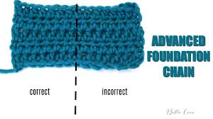If you find starting with this method frustrating, try knitting back and forth on two needles for about 1 inch, and then divide the stitches onto multiple. Advanced Crochet Foundation Chain