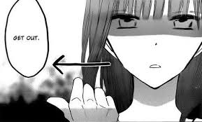 Imagen Via We Heart It Anger Angry Anime B W Blackandwhite Caps Emotion English Feelings Fe Cute Manga Girl Anime Expressions Anime Faces Expressions