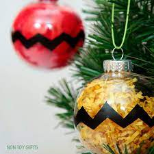Charlie Brown Christmas Decorations Charlie Brown Kid Made Christmas Ornaments Non Toy Gifts
