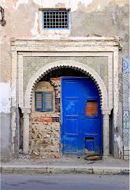Tunisie Cote Mer Porte Condamnee A Monastir Photo Mirapsik