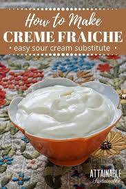 Creme Fraiche May Sound Fancy But This Two Ingredient Recipe Is Perfect For Topping Tacos Or Stir Make Creme Fraiche Creme Fraiche Recipes Homemade Sour Cream