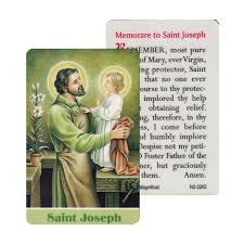 It's a beautiful prayer to st. St Joseph Prayer Card Car1 019 Welcome To Catholic Centre Your One Stop Repository Shop