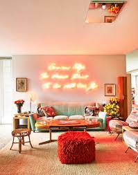 The easiest ideas for refreshing the living room and keeping it interesting in 2020 include using stylish furniture, furnishings and decorative items. Daring Home Decor Neon Lights For Every Room