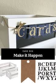 What i use and how i put it together. Graduation Party Card Box So Easy To Make A Rustic Style Card Box Great For Storage After You Are Done With Graduation Party Card Box Diy Card Box Card Box