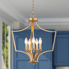glam 3 lights chandelier gold hanging