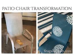 Diy Outdoor Patio Chair Makeover Frugal Thumb In 2020 Patio Chairs Makeover Patio Furniture Makeover Outdoor Patio Chairs