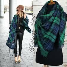 This extra soft scarf is perfect to keep you warm and stylish the whole winter and fall season. Accessories Last Onegreenblue Plaid Blanket Scarf Poshmark