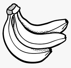 Stratalife metal wire fruit bowl，white fruit basket for kitchen，fruit dish，tables,countertops,bread,snacks,vegetables ieek black fruit bowls for the counters large fruit basket bowl modern wired wave decorative bowls for centerpieces kitchen vegetables bowl. Transparent Banana Png Fruits Black And White Png Download Transparent Png Image Pngitem