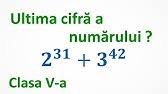Vom începe să calculăm primele puteri ale lui 2, să vedem dacă obținem ceva indicii. Cum AflÄm Ultima CifrÄ A Unei Puteri Youtube