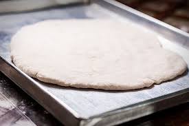 Make Pizza Dough Without Yeast Recipe With Images Easy Snacks How To Make Pizza Snack Recipes