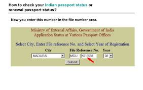 A sample recommendation for a passport. Know About Indian Passport Reference File Number