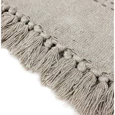 Beautiful printed pattern cotton throw blanket. Luxe Light Brown Cotton Blanket On Sale Overstock 31789686