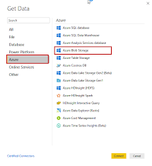 Inject laket data all operator. How To Access Data From Azure Blob Storage Using Power Bi