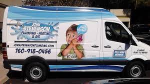 Looking for john stevenson plumbing? Vehicle Fleet Wrap John Stevenson Plumbing Carlsbad Ca North Coast Signs