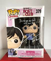 Ouran Highschool Host Club Kyoya Signed Funko Pop J Michael Tatum Authentic New Affli Ouran High School Host Club Funny Host Club Ouran High School Host Club