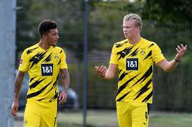 Haaland has scored a shopping seven goals in three games since arriving at dortmund, with sancho acting as a key component in those strikes. Man Utd Fans In Meltdown As Erling Haaland Drops Jadon Sancho Transfer Hint Daily Star