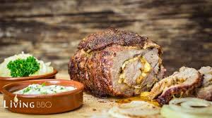 Gyrosbraten Eine Tolle Alternative Zum Gyros Vom Drehspiess Livingbbq De Rezept Gyrosbraten Gyros Drehspiess