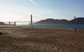 Winds wsw at 24 mph (38.6 kph). Crissy Field East Beach San Francisco Ca California Beaches