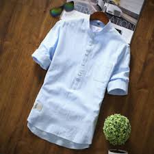 2 x herren leinen hemd/kurz/lang weiß gr. Herren Baumwolle Leinen Hemd 3 4 Arm Atmungsaktiv Sommer Freizeit Enge Passform Ebay