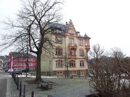Evangelical Church Square In Plauen Vogtland Sachsen