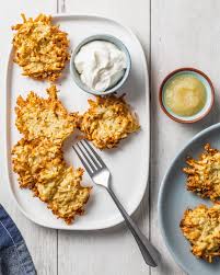 Air Fryer Latkes Are A Smashing Success Recipe Air Fryer Recipes Healthy Matzo Meal Air Fryer Recipes Easy