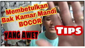 Anda mungkin perlu menggunakan potongan jeruk yang lain untuk menggosok semua kotoran pada bak mandi. Cara Membetulkan Bak Mandi Bocor Rembes Yang Awet Youtube