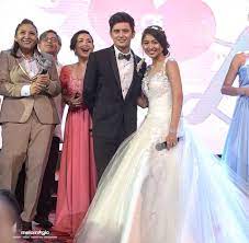 Clark And Leah With Tatang Sol Nanang Rona And Tita Jacq Otwol Finale Formal Dresses Long Formal Dresses White Dress