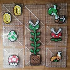 Super Mario Stuff Perler Beads By Tarawashere88 Avec Images Motifs Perles Hama Perle Enfant Artisanat A Perlesperles
