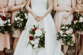 Flowers and foliage are mounted on a small base attached to a strong elastic bracelet fitted around the wrist. 29 Alternative Bridesmaid Bouquet Ideas To Spark Your Creativity Green Wedding Shoes