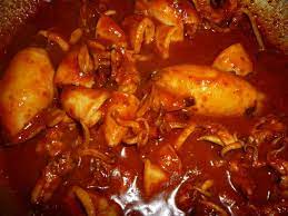 Selepas itu, bilas dengan air dan kemudian dimasak. Sambal Tumis Sotong Sedap