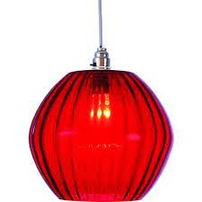 Marni Glass Pendant Red Red Lamp Shade Red Pendant Lamps Glass Pendants