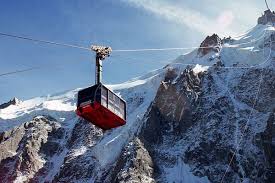 L'affiche rétro d'avoriaz 1800 et son téléphérique ! Chamonix Le Telepherique De L Aiguille Du Midi Ferme Ce Lundi Pour Maintenance